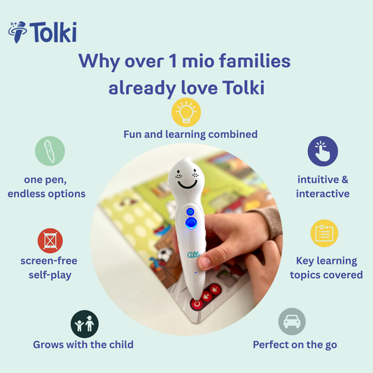 Tolki Book Learning with Fairytales