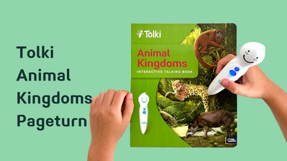 Tolki Animal Kingdom Set: Pen, Book and Stickers